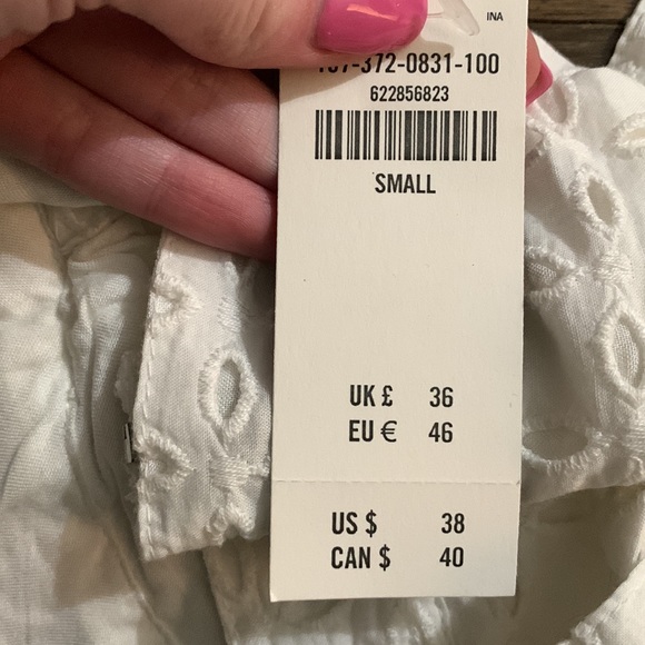 Cute white Abercrombie top - Picture 3 of 3